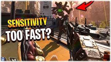 APEX LEGENDS | 1v3 Clutch Against Bots Using High Sens (Not Recommended)