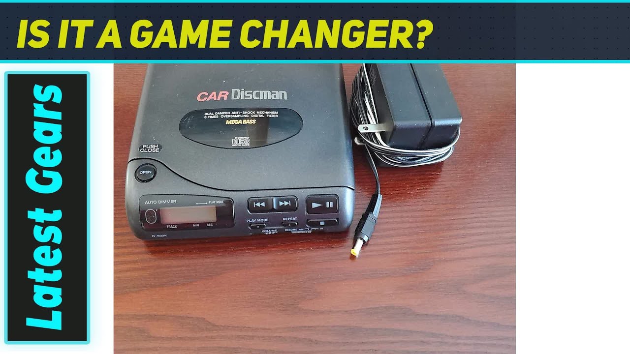 Sony D-802K: The Ultimate Portable CD Player for Your Car - YouTube