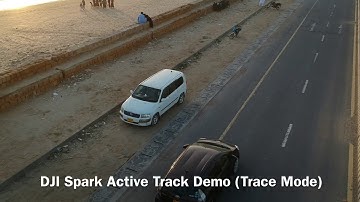 DJI Spark Active Track Demo