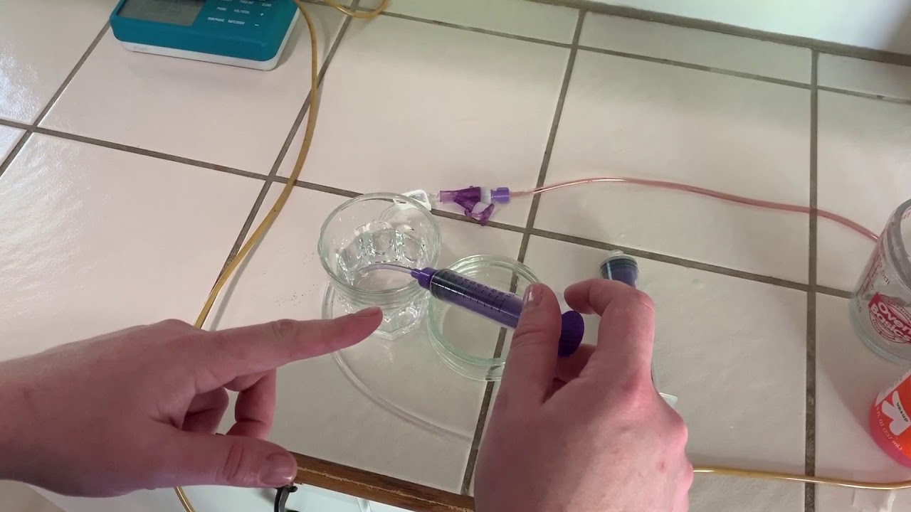 Cleaning Syringes- How to - YouTube