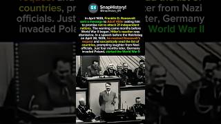 The Day Hitler Publicly Mocked the U.S. President #didyouknow #warzone #history