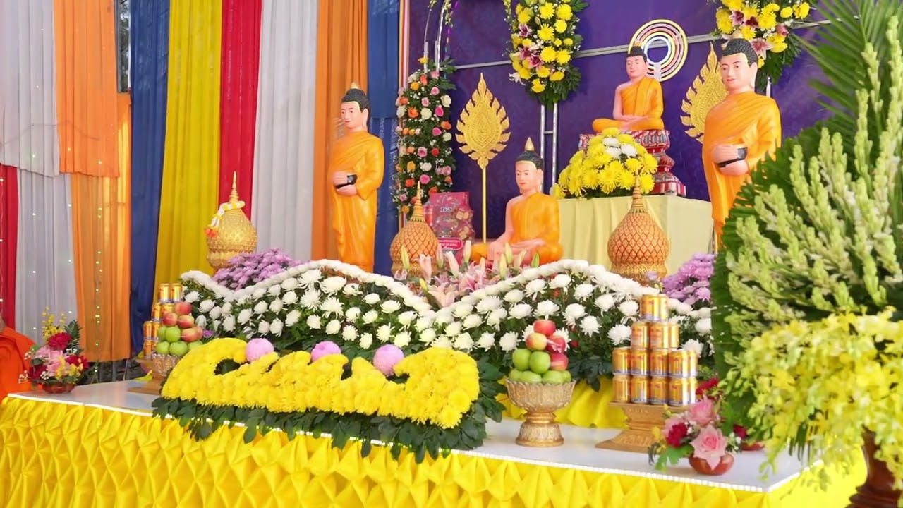 Lễ Khánh Thành Cổng Chùa Ô CHUM PRỨCSA TƯK LOOK