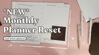 The End of an Era: My Final Half-Letter Monthly Planner Reset