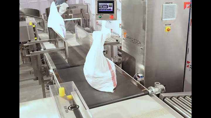 Automatic Online Bag Check Weigher Machine For Multiple SKU