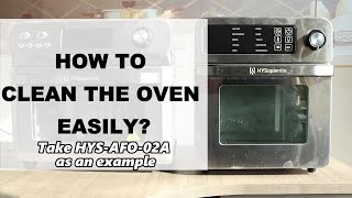 How To Clean The HYSapientia Air Fryer Oven Easily?