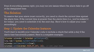 How to Set an Alarm in Android Studio at a Specific Hour and Minute with Sound screenshot 5