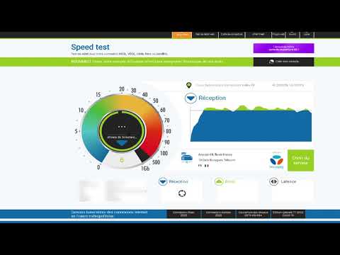 Nperf sur Bbox Must FTTH (fibre) | deux tests en serveur automatique