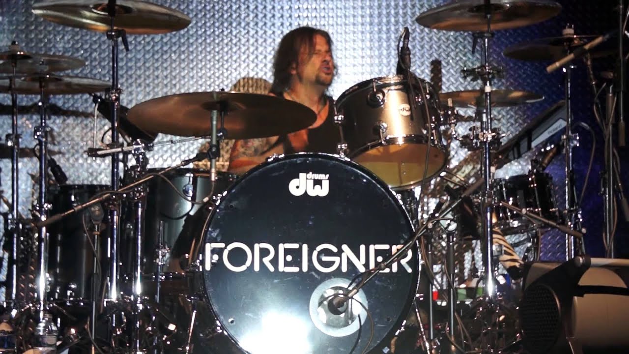 Chris Frazier Foreigner Drum Solo Newport RI 6/28/13 YouTube