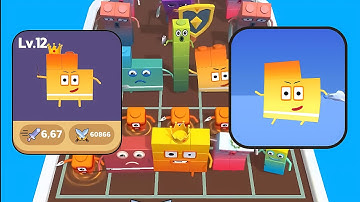 Merge Number Cube: Fam Run  🌟🌟 VS  🌟🌟  Number Cube: Amaze Room