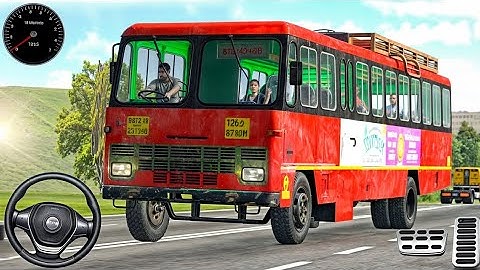 Indian Sleeper Bus Simulator 3D Game - New Update2024 - Android Gameplay