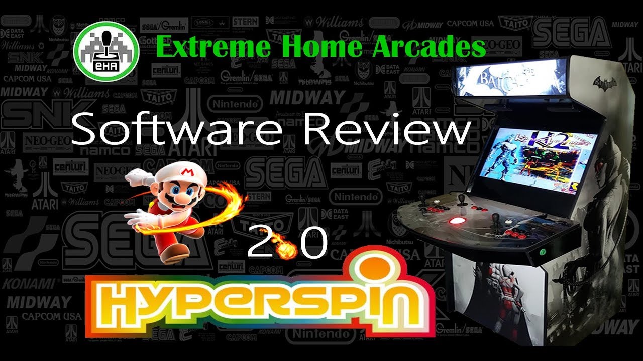 New Extreme Home Arcades Hyperspin Software REVIEW! - YouTube