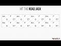 Hit the Road Jack - Playback jazz manouche - Gypsy jazz backing track / play along