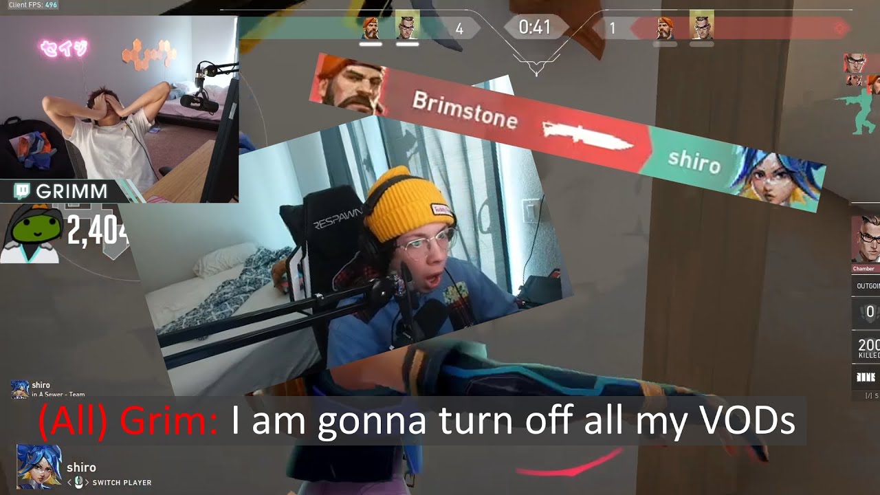 Making Grim Turn Off His VODs With These Brim Plays