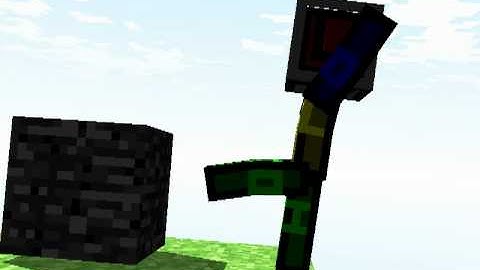 My first Blender / Minecraft Animation