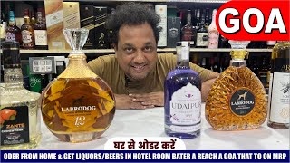 Goa || Believe it Buy Liquor’s & beers a KANKONKAR Wine Store & Drink on MRP at BEACH SHACK