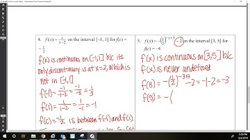 PHS AP Calculus AB IVT Part III