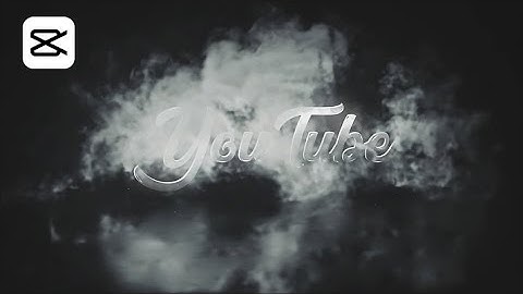Paling Mudah Edit Intro Youtube di Capcut (Efek Asap)