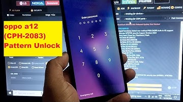 OPPO A12 (CPH2083) Pattern Unlock By Unlock tool 100% Done
