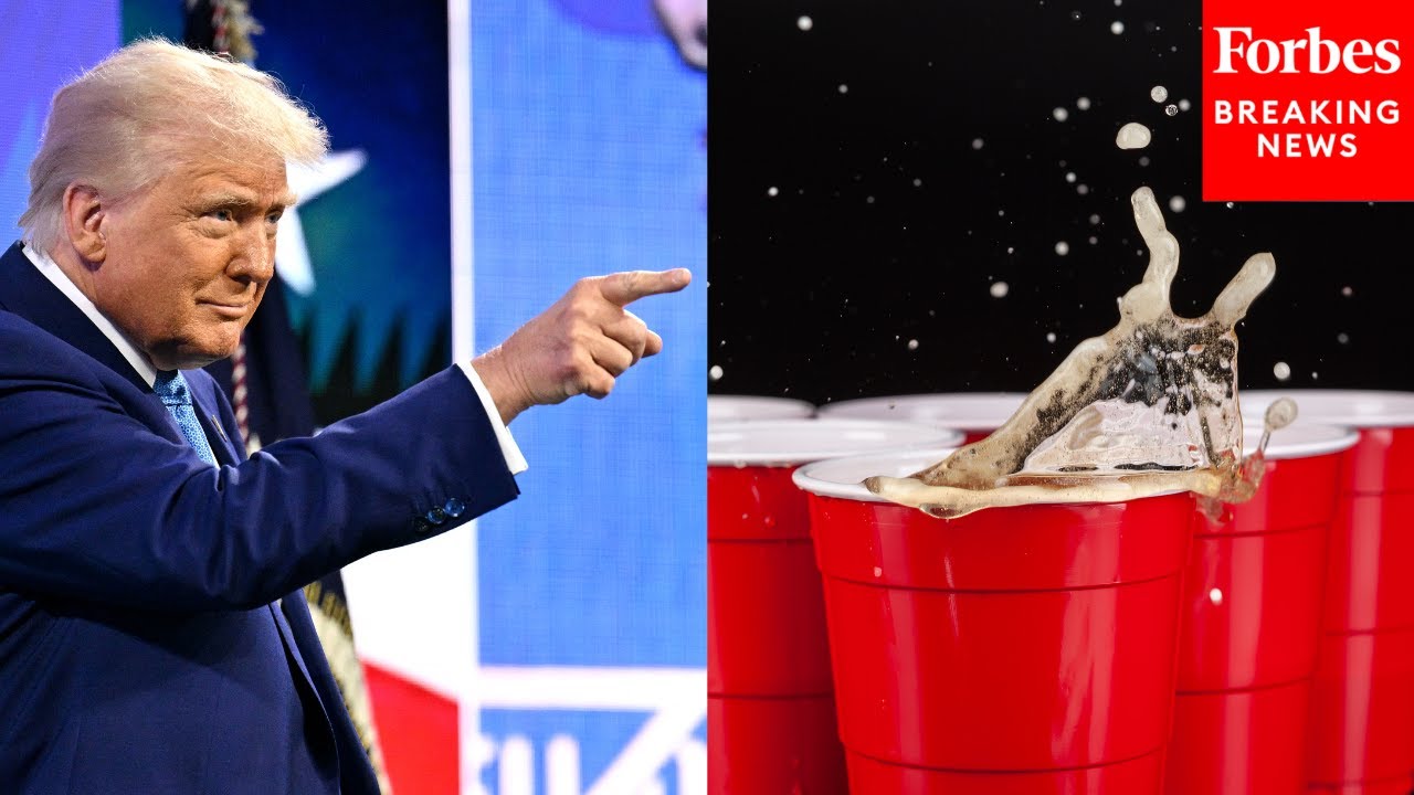 'Not Allowed To Put That On Products': Journalist Details Legality Of New Trump Beer Pong Set