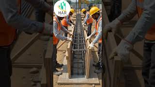 Plinth Beam Construction Animation | Fe500 Steel & M25 Concrete #CivilEngineering#civilconstruction