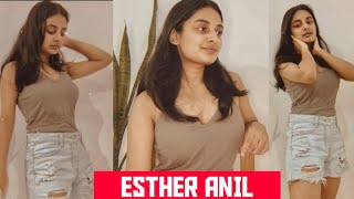 Esther Anil Instagram Photos Malayalam Actress Hot Photos