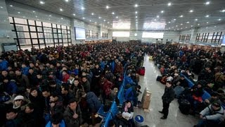 China's great migration for Lunar New Year