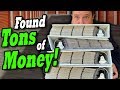 FOUND TONS OF MONEY in the "vintage gamble" locker I bought at the abandoned storage auctions