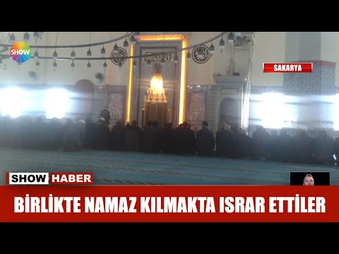 Birlikte namaz kılmakta