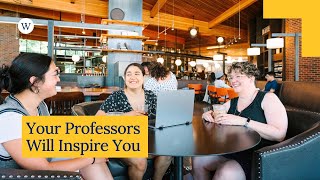 Why Whitman? Your Professors Will Inspire You