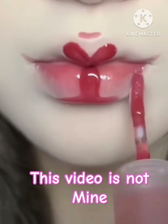 Korean lip makeup tutorial