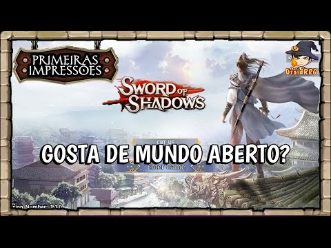 Sword of Shadows (PRIMEIRAS IMPRESSÕES / TOP MMORPG MUNDO ABERTO / Gameplay Android 1080p)