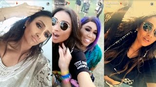 Shay Mitchell ► Snapchat Story ◄ 14 April 2017 @Coachella