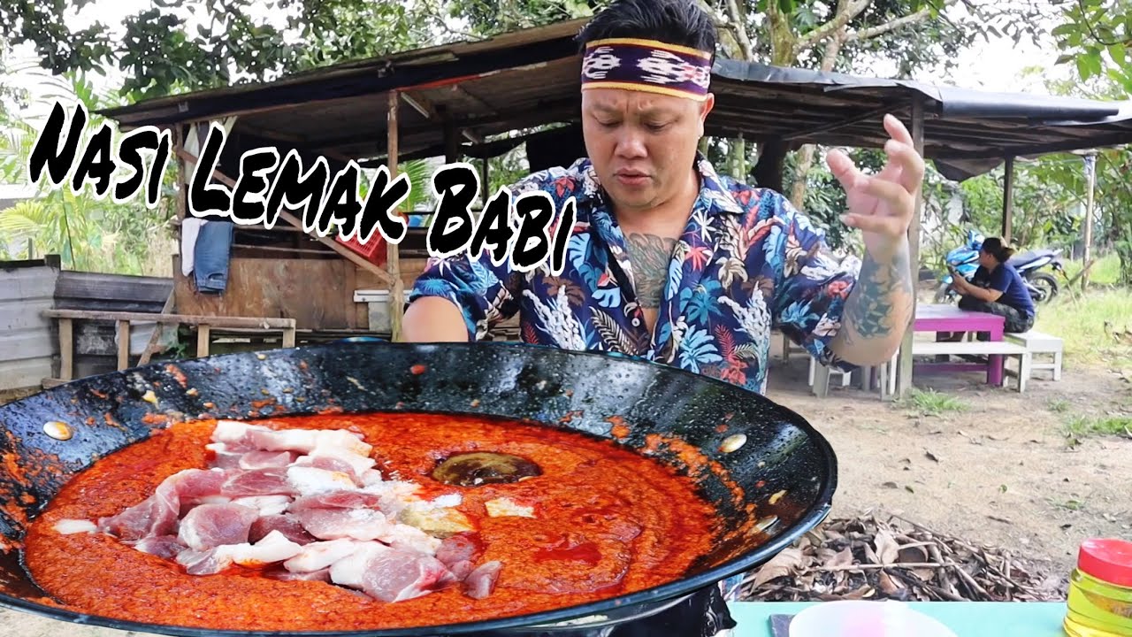 Nasi Lemak Sambal Babi,Meletop Punya Resepi,Permintaan Daripada Peminat.