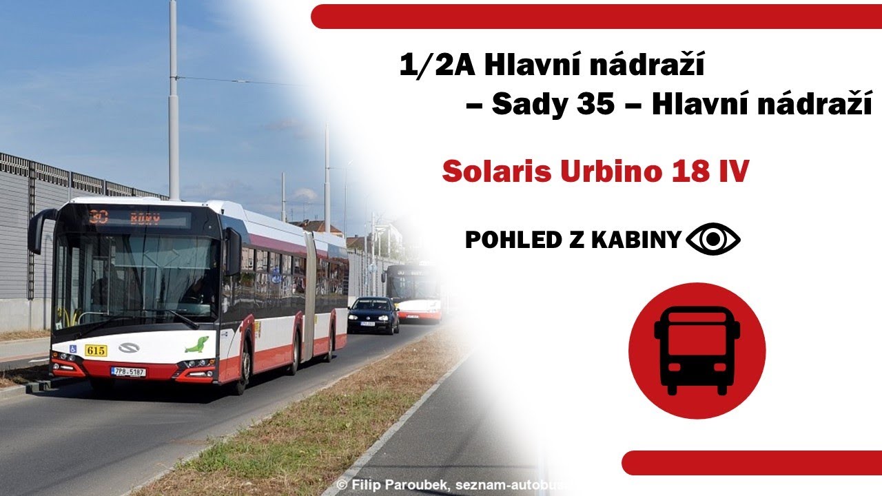 1/2A Hlavní nádraží – Sady 35 – Hlavní nádraží