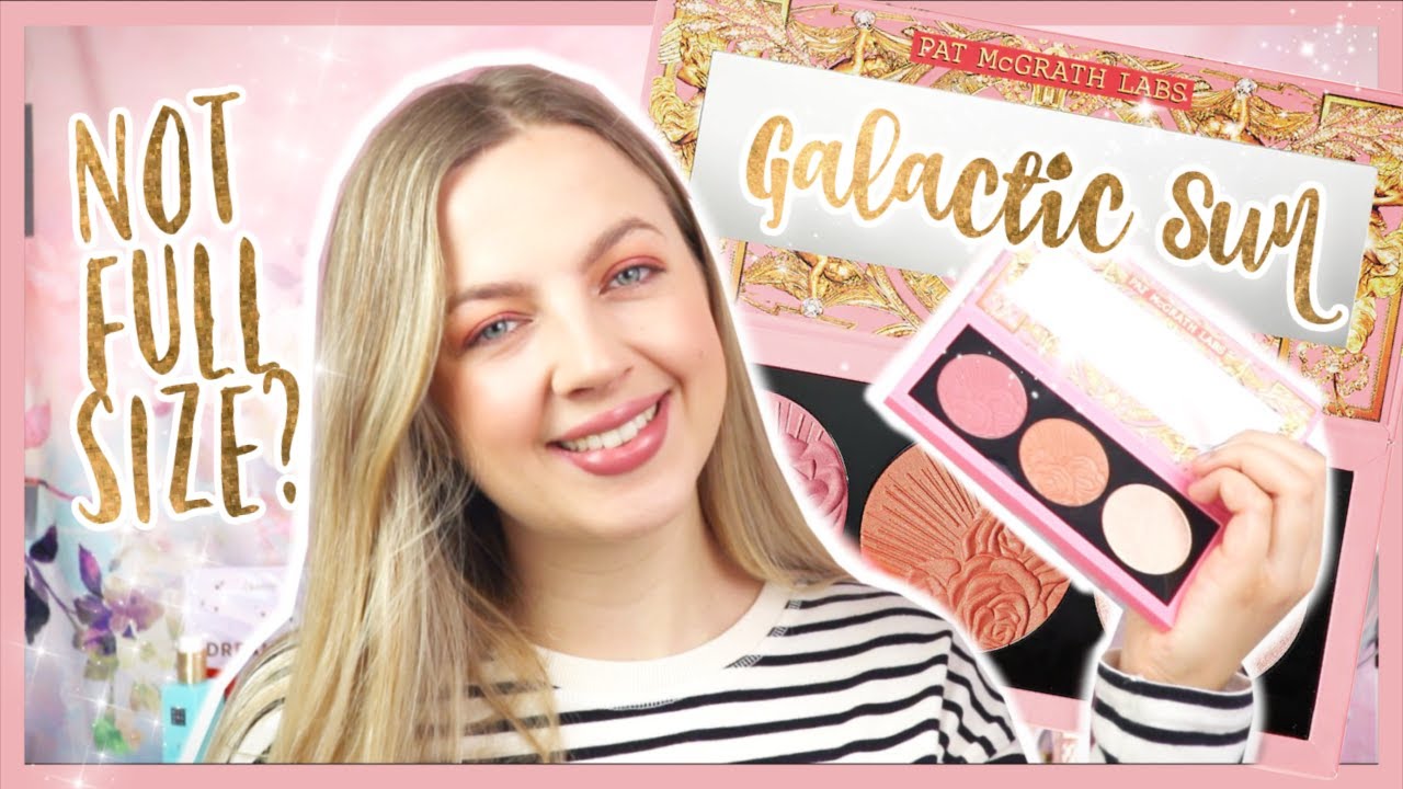 *NEW* PAT MCGRATH DIVINE BLUSH + GLOW TRIO 'GALACTIC SUN' REVIEW! Is it worth $52?