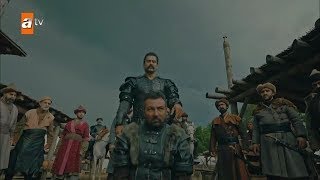 مسلسل قيامة عثمان/ عثمان يقطع رأس عليشار أمام سيبوتاى قائد المغول مترجم للعربيه HD  مشهد نارى 🔥🔥🔥