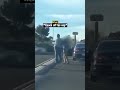 He Stepped Out the Car and Immediately Knew He Messed Up #shorts #roadrage