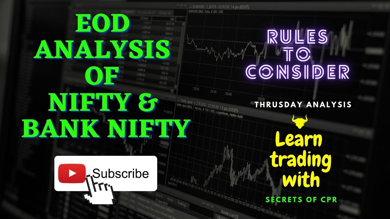 EOD Analysis Of Nifty Banknifty CPR Intraday Trading Strategy