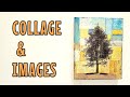 Collage & image transfer in my mixed media journal