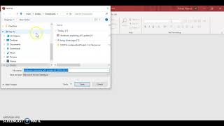 SPTE 274- Access Tutorial 2