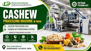 Cashew Processing Machine in India | Cashew Processing Unit | Cashew Nut Processing Factory | Cashew