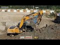 Sunny Excavator Work in Rail Link Construction Project #excavator #construction #padmabridgeraillink