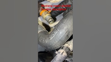 Heater core hose line replacement tip