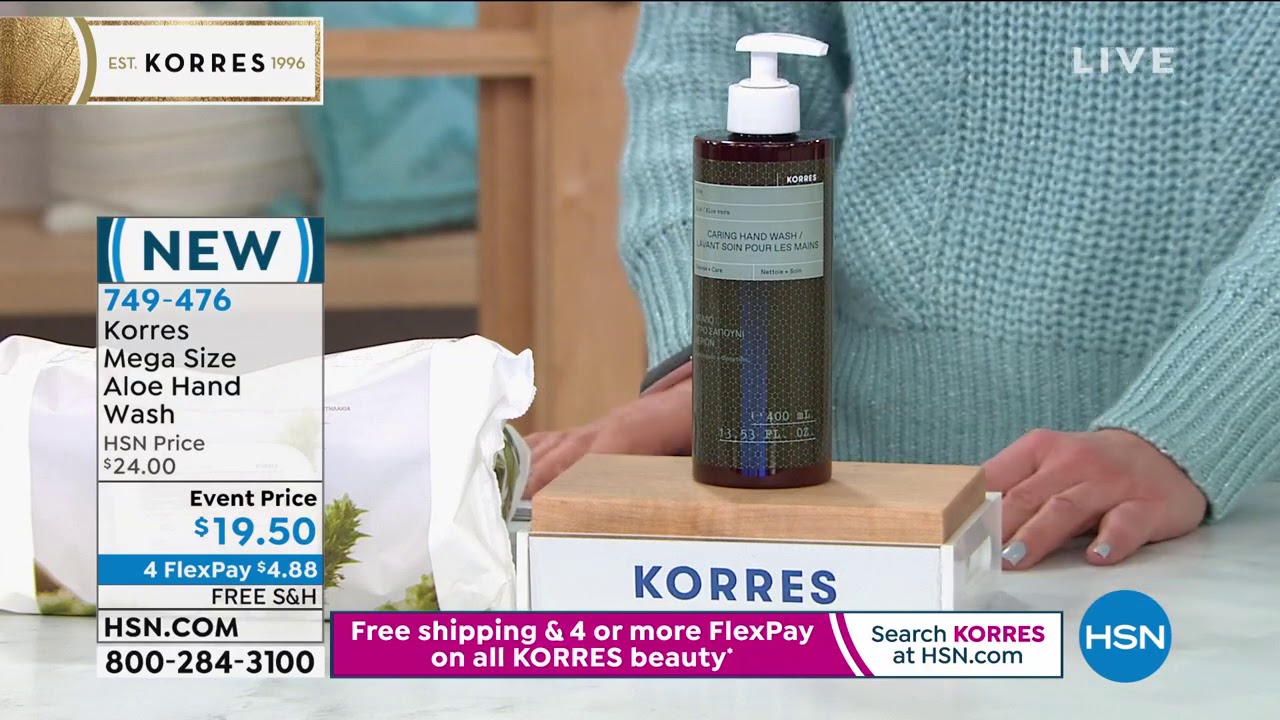 Korres Mega Size Aloe Hand Wash