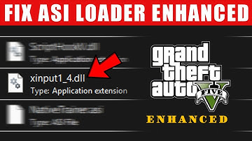 Herstel alle GTA 5 Enhanced xinput1_4.dll-fouten (ASI Loader Enhanced) ⚙️