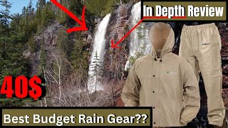 Frogg Toggs Rain Suit : Ultimate Weatherproof Review! (Jacket and Pants)