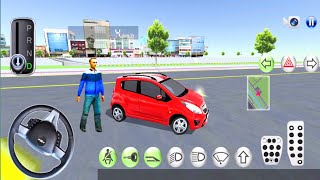 3D class driving simulator gas station fuel man vs crazy driver andriod 12 screenshot 5