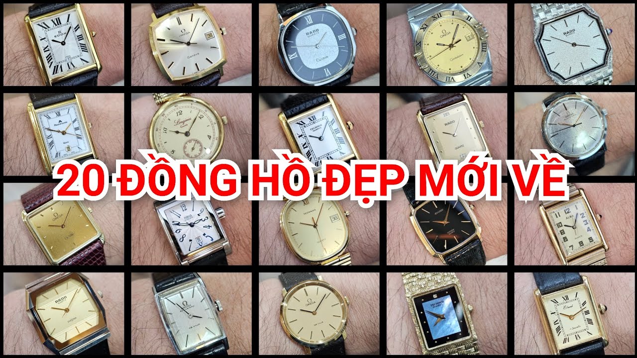 20 Đồng hồ đẹp giao lưu cùng các bác