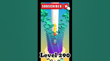 Level 290 Stack Ball ✅ #shortsvideo #gaming #stackball #aalsigaming #youtubeshorts #shorts