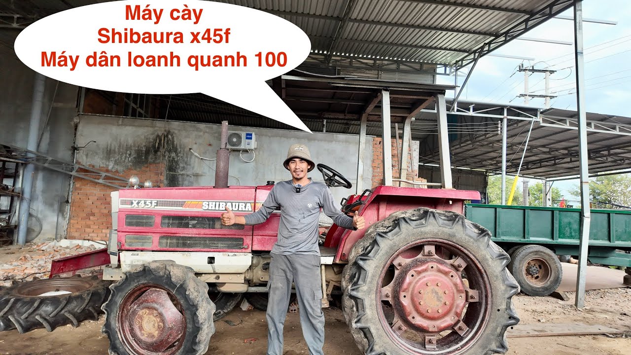 Máy cày shibaura x45f máy dân dùng, máy còn khá đẹp số máy bao, rẻ nữa,tiết kiệm được khá nhiều tiền